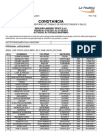 Constancia Salud Pension - Peruvian - Febrero