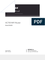 User Manual: Ac750 Wifi Router