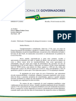 OFÍCIO #23-2021. Instituto Butantan. Solicitação. Cronograma de Entrega de Insumos e Vacinas. Covid-19.