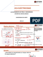 Dipolos, Flujo Electrico y Ley de Gauss