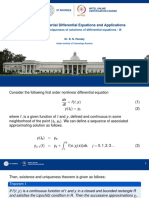 Ordinary and Partial Differential Equations and Applications