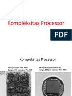 Pertemuan 4 Kompleksitas Processor