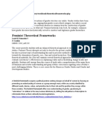 Feminist Theoretical Frameworks: Gender Studies