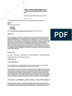 The Growth of The Indian Automobile Industry - Analysis of The Roles of Government Policy and Other Enabling Factors - SpringerLink