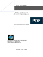 Estudio Del Clima Organizacional en La Facultad de Humanidades de La Universidad de San Carlos de Guatemala