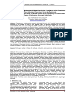 Factors Affecting The Activity of Health Caders in The Discovery of Tuberculosis Cases in Kelurahan Sonorejo Sukoharjo