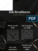 Job Readiness: by Vedant Dahibawkar