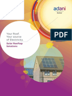 Adani Solar Rooftop Flyer