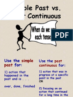 Simple Past vs. Past Continuous