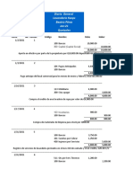 Actividad 4.1 Ciclo Contable en Una Empresa de Servicios, Operaciones Normales y de Regularización