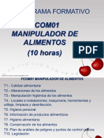 Curso Manipulador de Alimentos