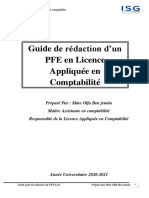 Guide Pour La Rédaction D'un Rapport de Stage Comptab