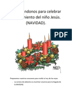 Preparándonos para Celebrar El Nacimiento Del Niño Jesús