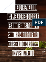 Ebook Dicas para A Sua Hamburgueria Crescer Com Pouco Investimento Atualizado 2020