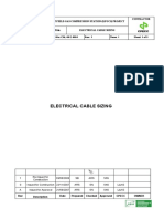 CAL-00-E-0004 Rev-1 ELECTRICAL CABLE SIZING