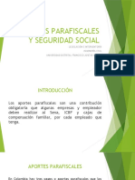 Aportes Parafiscales y Seguridad Social