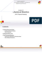 Chemical Kinetics