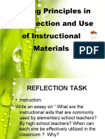 6 Guiding Principles in The Selection and Use of Instructional Materials