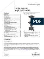 Instruction Manual Fisher 657 Diaphragm Actuator Sizes 30 30i Through 70 70i 87 en 122366