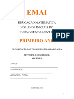 2021 - Matemática - 1° Ano - Caderno Prof