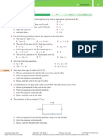 Year 8 Equations