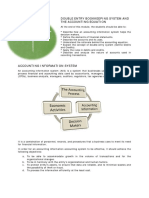 Module 2 - Double Entry Bookkeeping System and The Accounting Equation