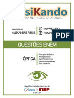 04 - QUESTÕES ENEM - Óptica