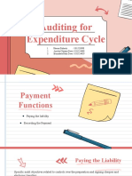 Expenditure Cycle