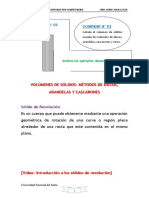 Aplicaciones de La Integral Definida Volúmenes Parte I