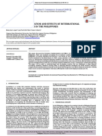 Evolution, Implementation and Effects of International Accounting Standards in The Philippines