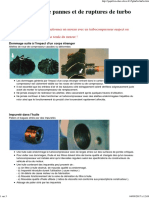 Les Causes de Pannes Et de Ruptures de Turbo+++