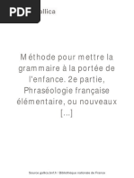 Méthode Pour Mettre La Grammaire (... ) Dupont Hippolyte bpt6k64371438