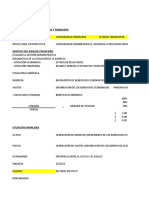 Ejercicio para Análisis de Estados Financieros