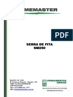 Manual Da Maquina Serra Fita Franho FM