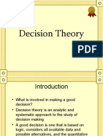 Decision Theory