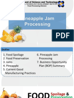 ITDI Webinar On Jam Making - Pineapple Jam Processing 10192020