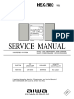 Service Manual: NSX-R80