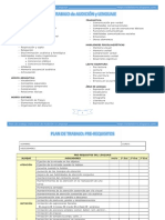 Plan de Trabajo de Audición y Lenguaje Completo