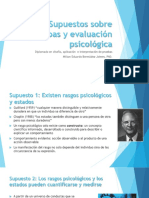 Supuestos Sobre Pruebas y Evaluación Psicológica