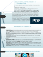 Pcga, Caracteristicas y Principios, Ley 1314 Del 2009 Niif, Activo, Pasivo, Patrimonio, Ingreso, Gasto, Costo