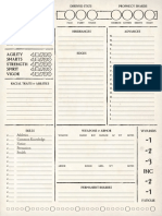 SW Eberron Character Sheet SWADE v2