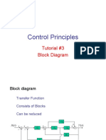 Control Principles: Tutorial #3 Block Diagram