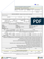 Planilla de Solicitud de Factibilidad Nueva