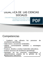 Didáctica de Las Ciencias Sociales