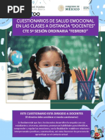 ? Docentes Cuestionario Salud Emocional César Benavides - PDF Versión 1