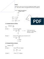 Circular Measure Notes 2012