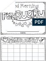 February Morning Work Booklet