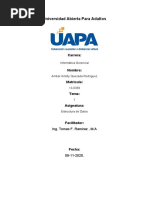 Estructura de Datos Tarea 1