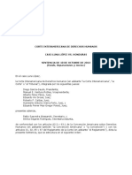 Corte Interamericana de Derechos Humanos: (Fondo, Reparaciones y Costas)