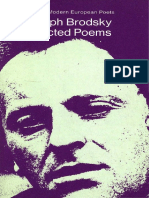 Brodsky, Joseph - Selected Poems (Penguin, 1973)